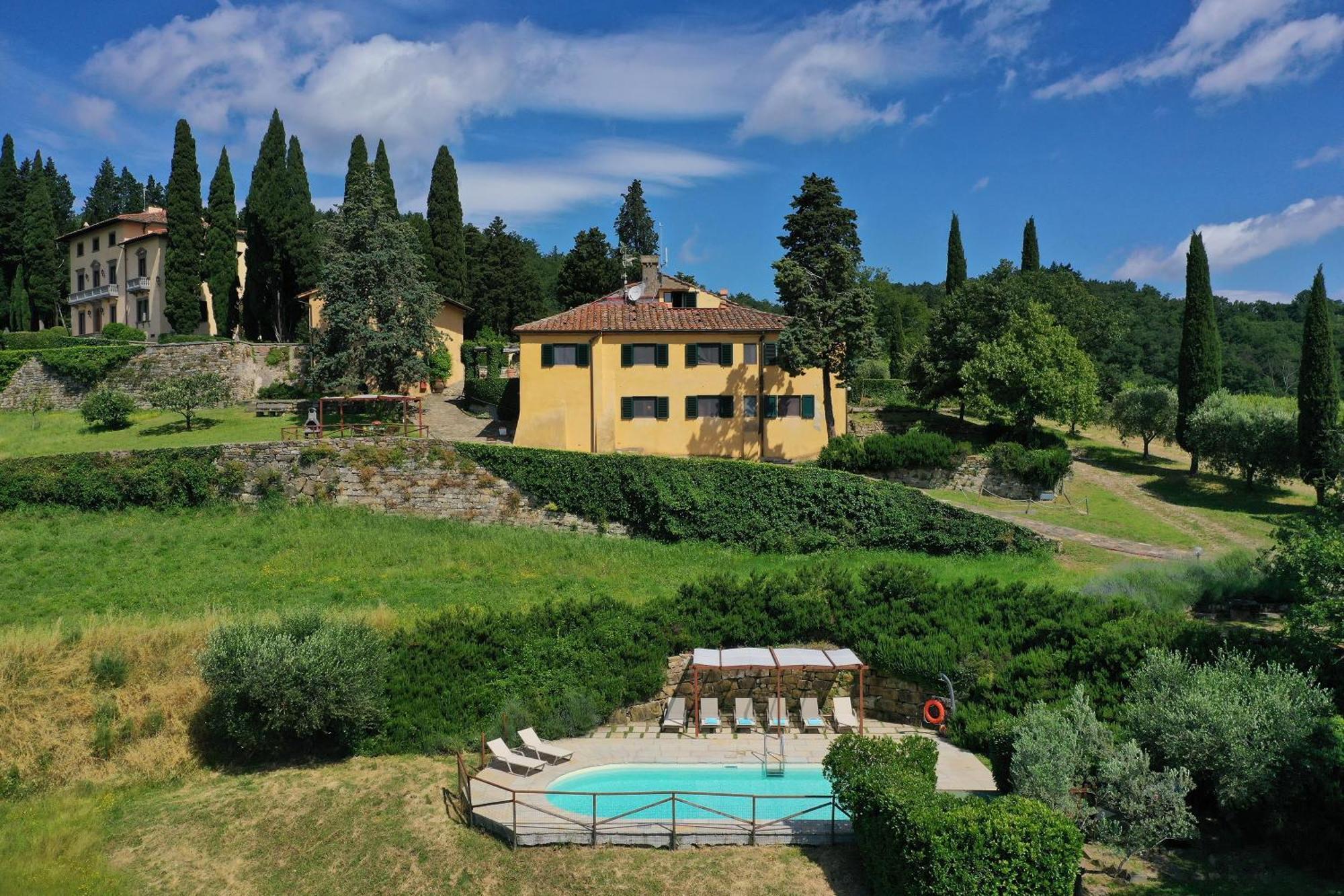 Villa Ortaglia Estate Vaglia  Exteriör bild